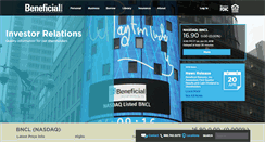 Desktop Screenshot of ir.thebeneficial.com